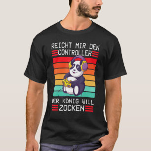 Camiseta Console de jogos Enich Mir Den Controller König