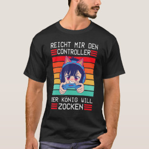 Camiseta Console de jogos Enich Mir Den Controller König