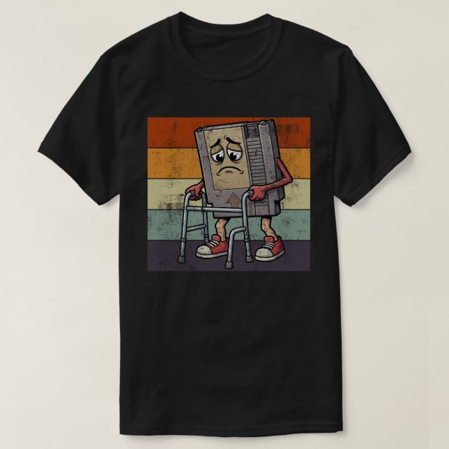 Camiseta Console de Jogos Retrô Eu Não Sou Velho Sou Clássi (Frente do Design)
