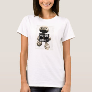 Camiseta Consolide e apoie o T da mascote