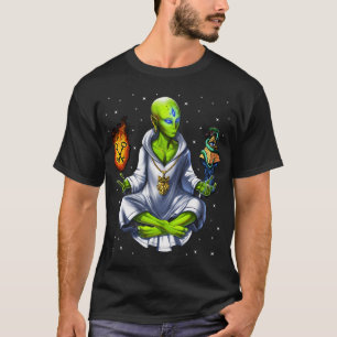 Camiseta Conspiração Alienígena dos Illuminati