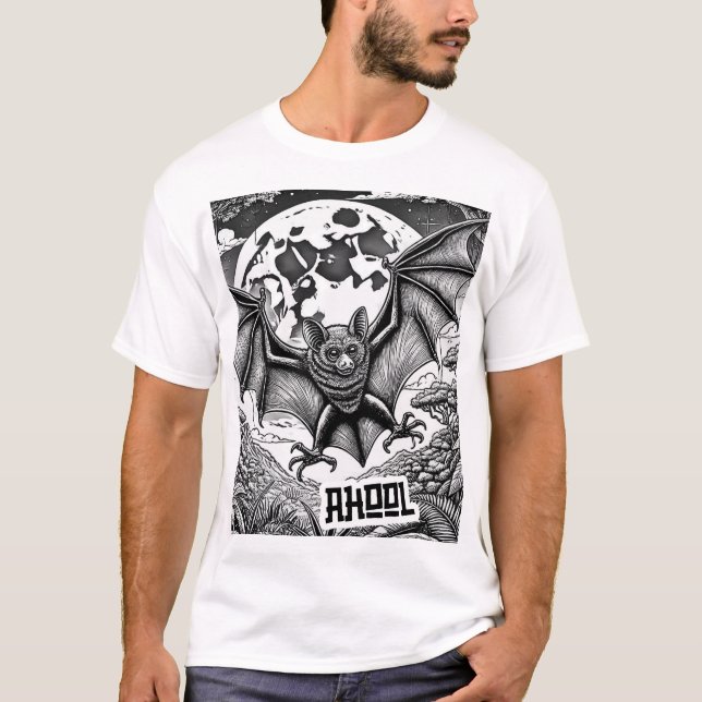 Camiseta Conspiração Criptida - Ahool (Frente)