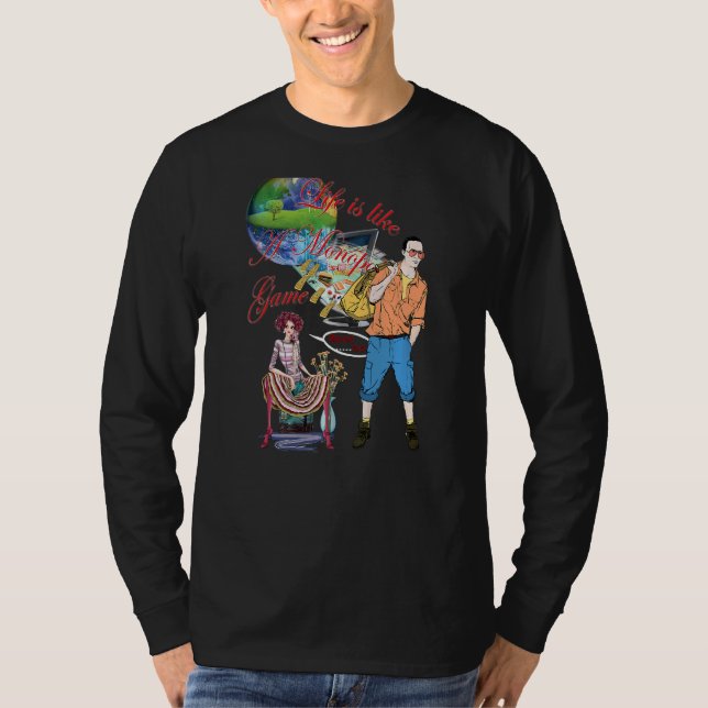 Camiseta Conspiração Em Designs Planetas Da Terra (Frente)