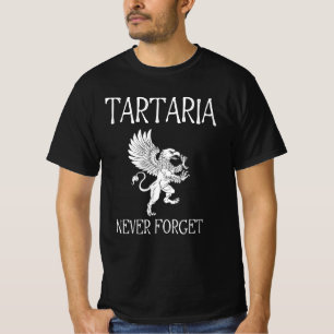 Camiseta Conspiração Tartaria Nunca Esquece Inundações De L