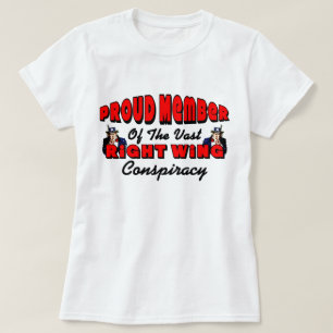 Camiseta Conspiração vasta do direita