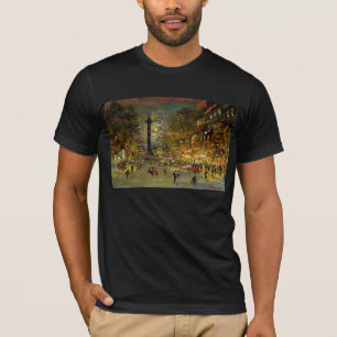 Camiseta Constantin Korovin: O quadrado do Bastille, Paris