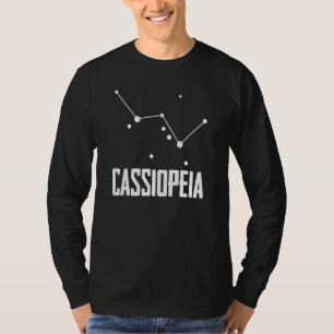 Camiseta Constelação De Cassiopeia Star Para Stargazer Astr