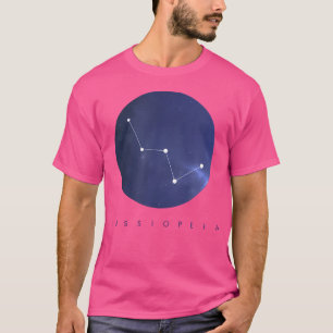 Camiseta Constelação de Cassiopeia - Tee do Espaço Astronôm