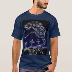 Camiseta Constelação de Corvo