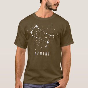 Camiseta Constelação de Cotação de Constelação Gemini