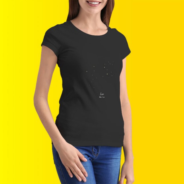 Camiseta Constelação de Leo (Criador carregado)