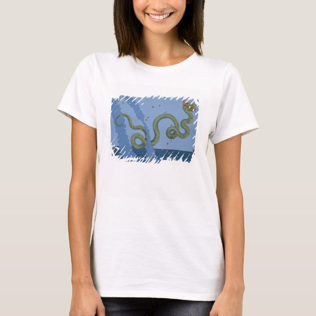 Camiseta constelação de Serpens Caput e Serpens Cauda, (Frente)