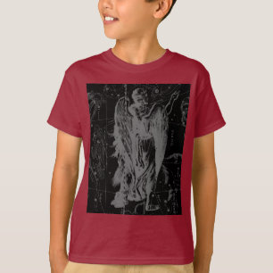 Camiseta Constelação de Símbolo Virgo Decor Preto Heveli