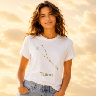 Camiseta Constelação do Zodíaco de Touro