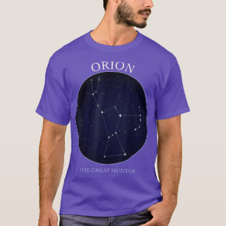 Camiseta Constelação Estrela Astronômica Orion De Orion Hu
