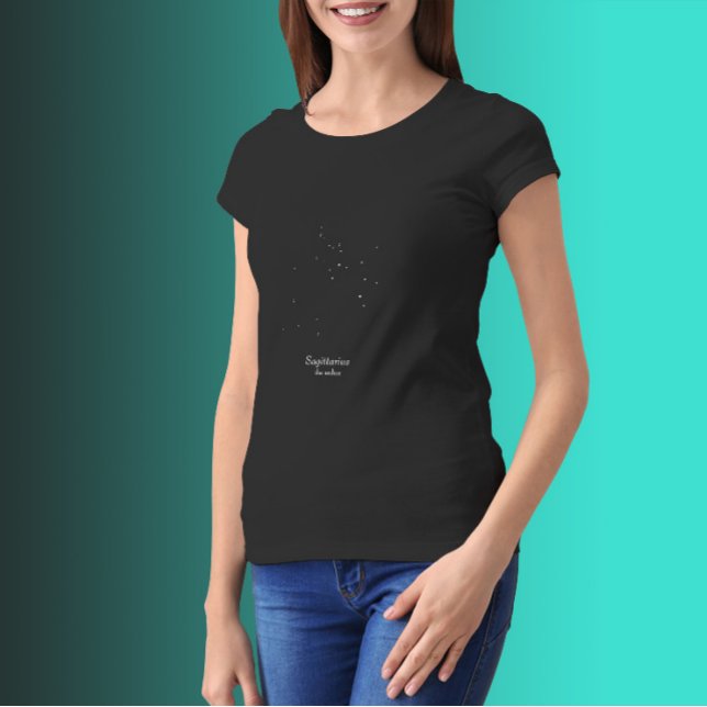 Camiseta Constelação Sagittarius (Criador carregado)