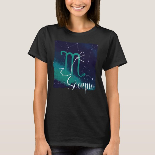 Camiseta Constelação Scorpio Zodiac (Frente)