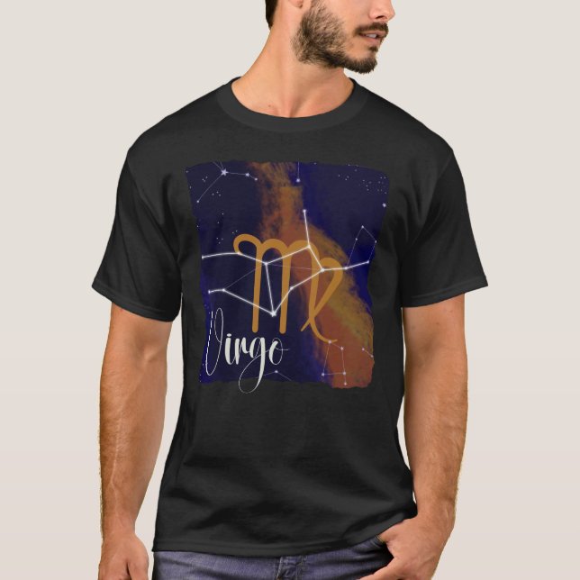 Camiseta Constelação Virgo Zodiac (Frente)