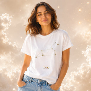 Camiseta Constelação Zodiacal de Leão
