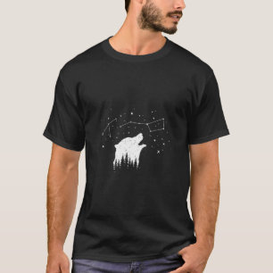 Camiseta Constelações de Estrelas Grandes Ursas Céu Noturno