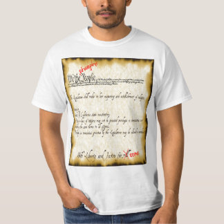 Camiseta constituição de Prop8