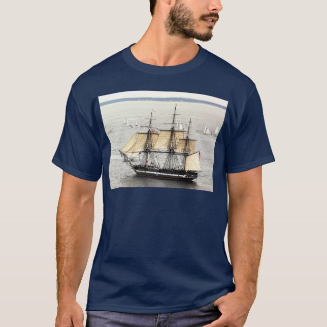Camiseta Constituição de USS, parada da vela (Frente)