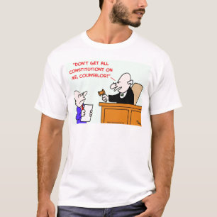 Camiseta constituição do juiz