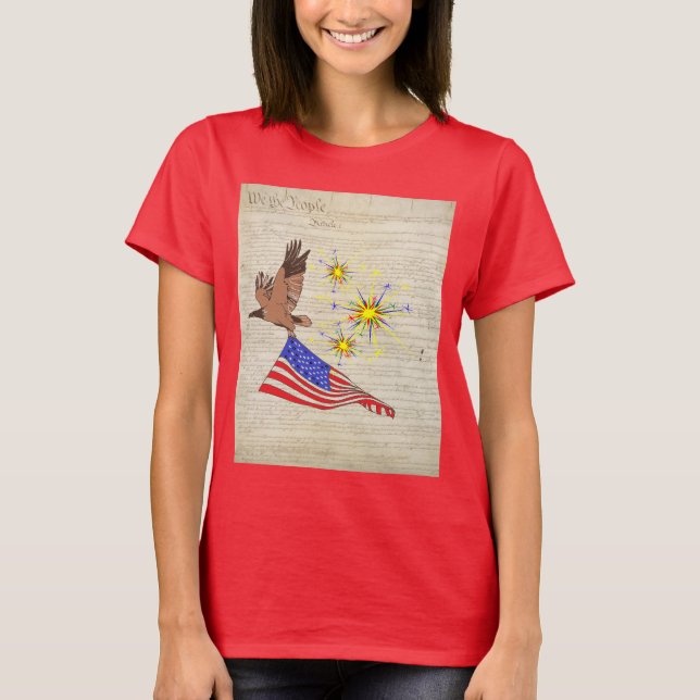 Camiseta Constituição dos E.U. (Frente)