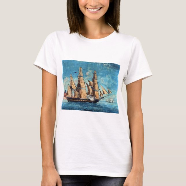 Camiseta Constituição dos EUA 1804 Ironlaterais Antigas (Frente)