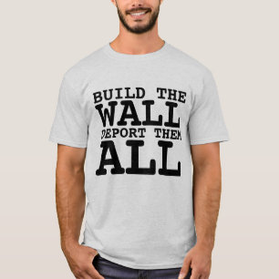 CAMISETA CONSTRUA A PAREDE, DEPORT TUDO, T-SHIRT DO TRUNFO