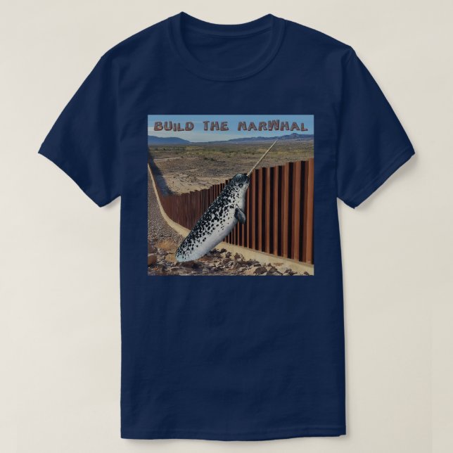 Camiseta Construa o Narval (Frente do Design)