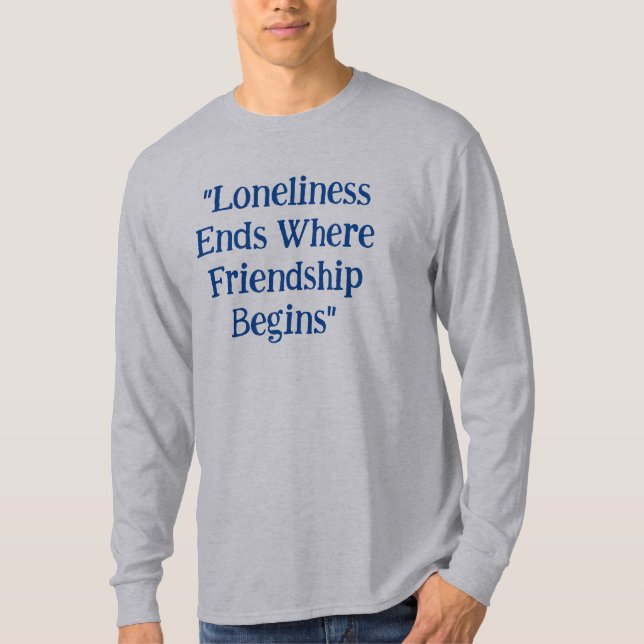 Camiseta "Construa Pontes, Crie Laços e Floresça Juntos (Frente)