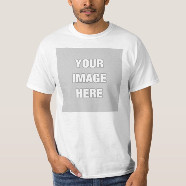 Camiseta Construa seu próprio t-shirt básico (Frente)