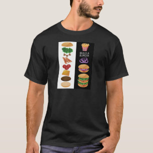 Camiseta Construa um hamburguer