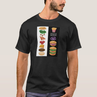 Camiseta Construa um hamburguer