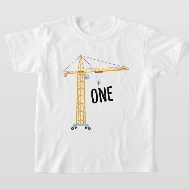 Camiseta Construção Aniversário T-Shirt (Postura )