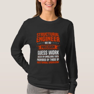 Camiseta Construção Civil De Engenheiros Estruturais En