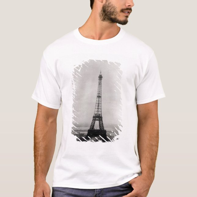 Camiseta Construção da torre Eiffel (Frente)