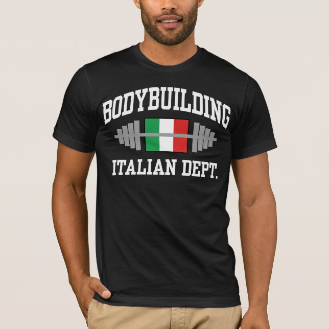 Camiseta Construção de banco italiano (Frente)