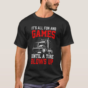 Camiseta Construção De Condutores De Caminhões