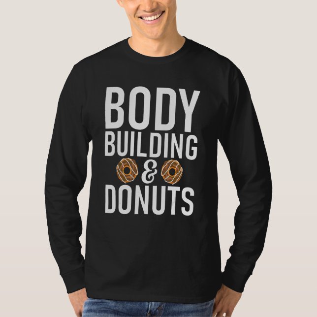Camiseta Construção De Corpos E Edifícios De Giro Rosquinha (Frente)