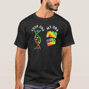 Camiseta Construção de Engenheiro de Dna do Construtor Mest