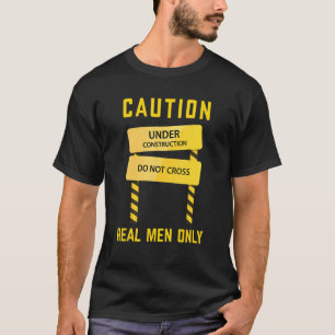 Camiseta Construção de estradas de operadores de equipament