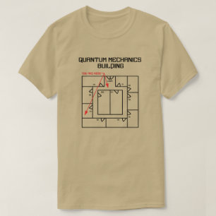 Camiseta Construção de Mecânica Quântica