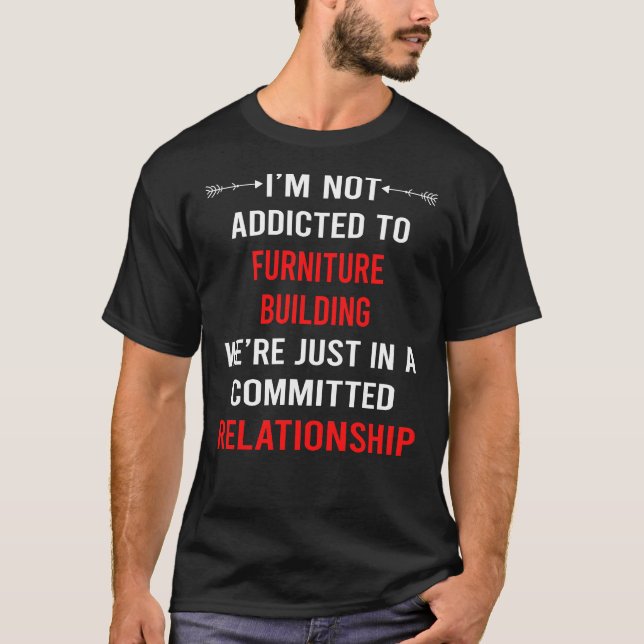 Camiseta Construção de Móveis Carpintaria Carpinteiro (Frente)
