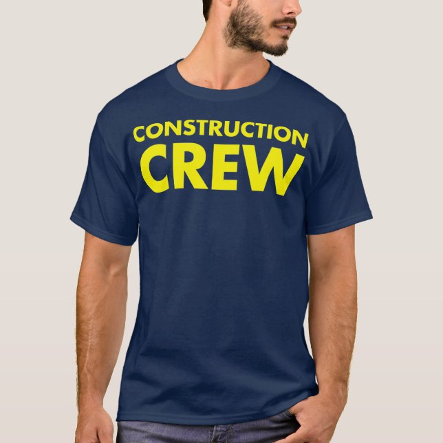 Camiseta Construção de pessoal de construção e demolição (Frente)