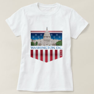 Camiseta Construção do Capitólio - Washington DC