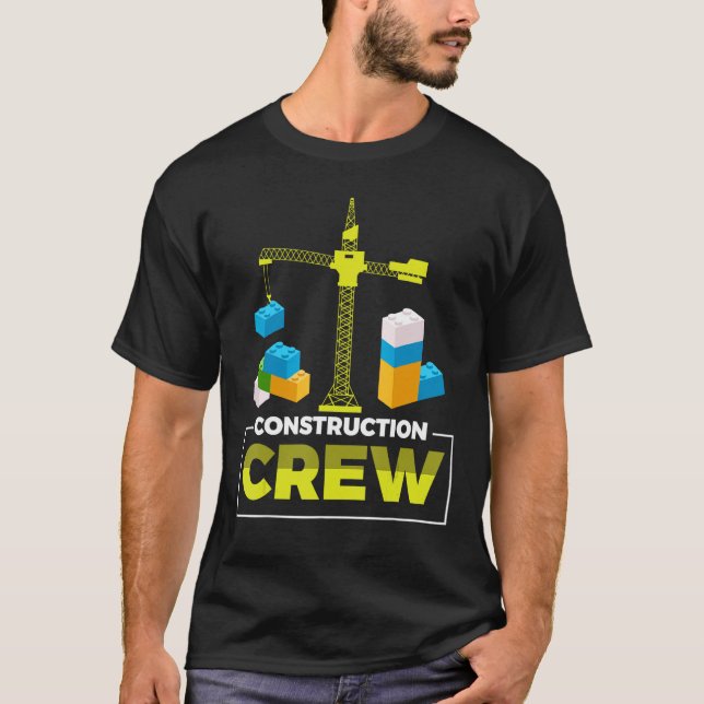 Camiseta Construção Funny Creme Construtor Mestre (Frente)