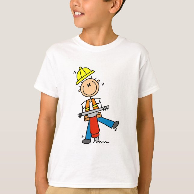 Camiseta Construção Jack Hammer T-shirts e presentes (Frente)