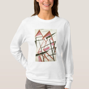 Camiseta Construção linear, c.1921 (gouache no papel)
